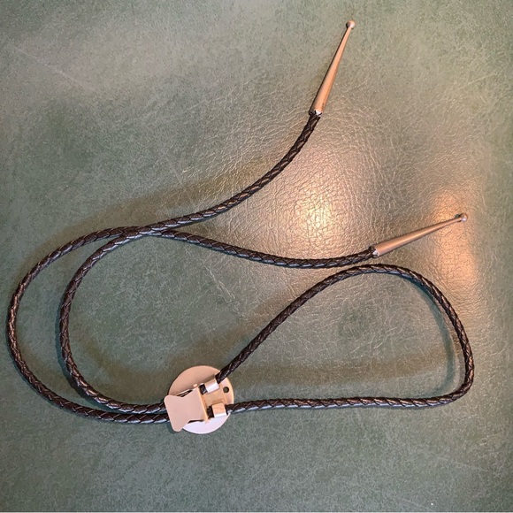 Vintage Bolo tie Native - Picture 7 of 9